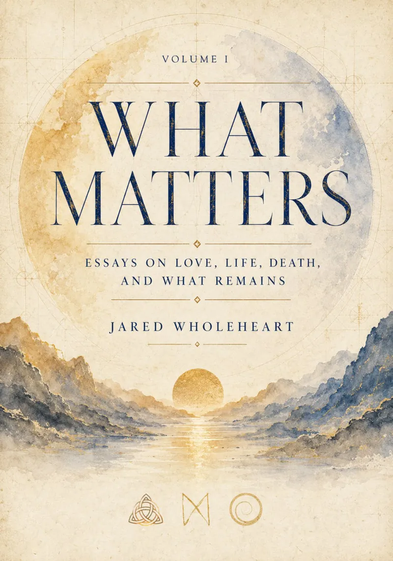 What Matters: Essays on Love, Life, Death, and What Remains, Volume I, by Jared WholeHEART
