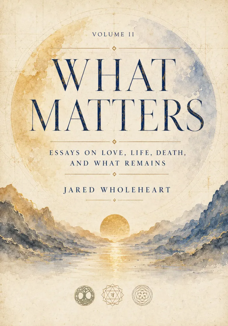 What Matters: Essays on Love, Life, Death, and What Remains, Volume II, by Jared WholeHEART